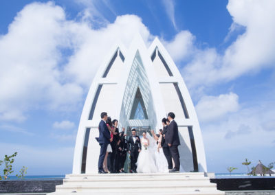 巴里島麗池卡登海景教堂婚禮